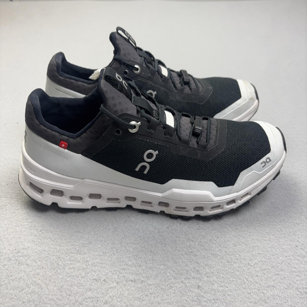 On Cloudultra Shoes Womens Size 8.5 Black CloudTec Running Sneakers Athletic